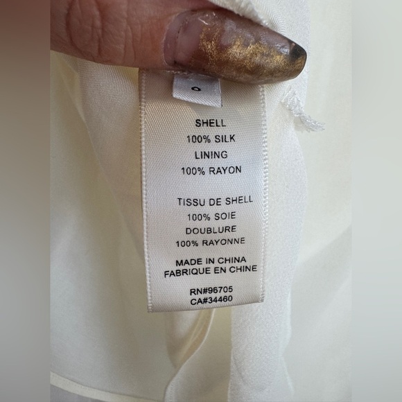 REBECCA TAYLOR
Ruffled Silk Chiffon Blouse - Picture 8 of 10